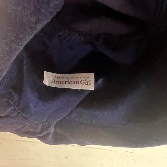 American Girl Red & Bitty Baby Velveteen Hat Bundle Lot of 2 - Picture 3 of 4